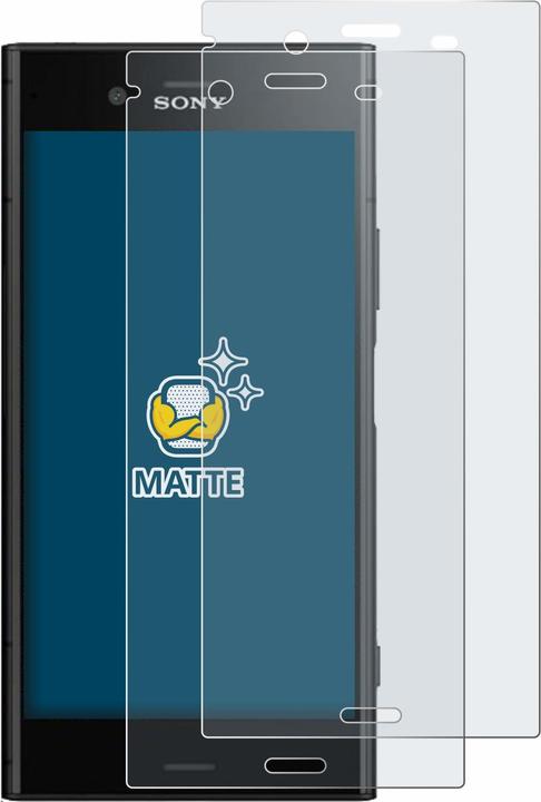 Actual product image BROTECT Anti-glare screen protector matt (2 Piece, Sony Xperia XZ1)