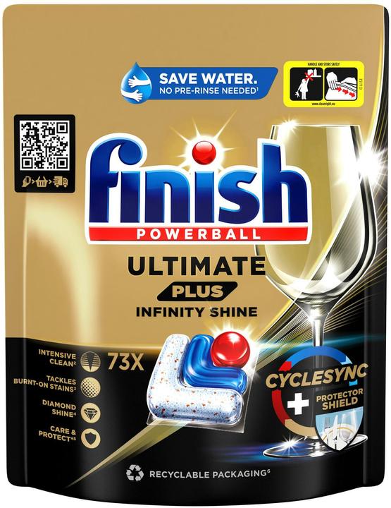 Produktbild Finish Ultimate Plus Infinity Shine (Tabs, 146 x)