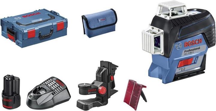 Actual product image Bosch Professional GLL 3-80 c + GLM 20 Professional L-BOXX 0.601.063.R08