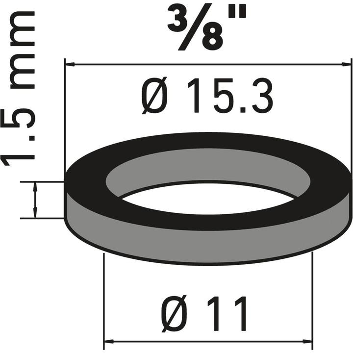 Neoperl Rubber seal 10pcs 3/8"