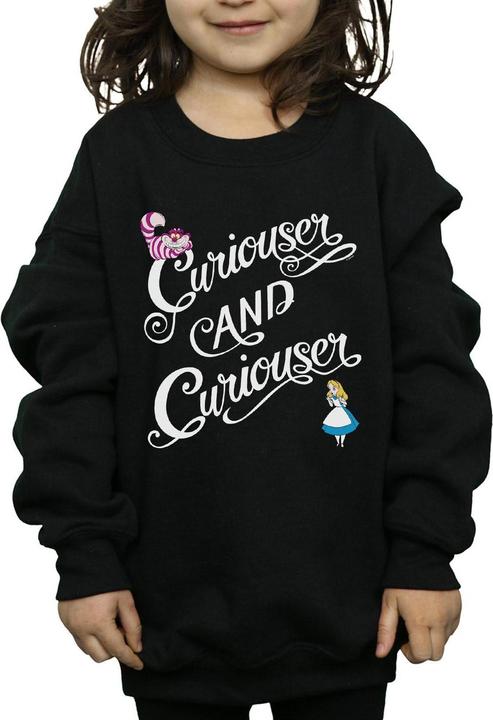 Produktbild Disney Mädchen Alice im Wunderland Curiouser Sweatshirt (128)