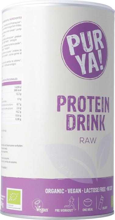 Produktbild Pur Ya! Vegan Protein Drink Raw Energy Raw Bio (1 Stk., 627 g)