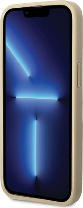 Productafbeelding Guess GUHCP13XHG4SGD iPhone 13 Pro Max 6,7" złoty/goud hardcase Glitter Script Big 4G (Apple iPhone 13 Pro Max)