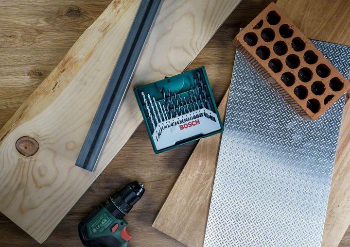 Produktbild Bosch Zubehör Mini-X-Line Mixed-Set, 15-teilig (3-8 mm (Holzbohrer))