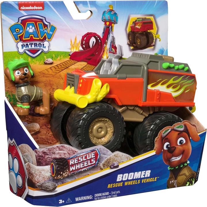Actual product image Spin Master Paw Patrol Rescue Wheels Boomer