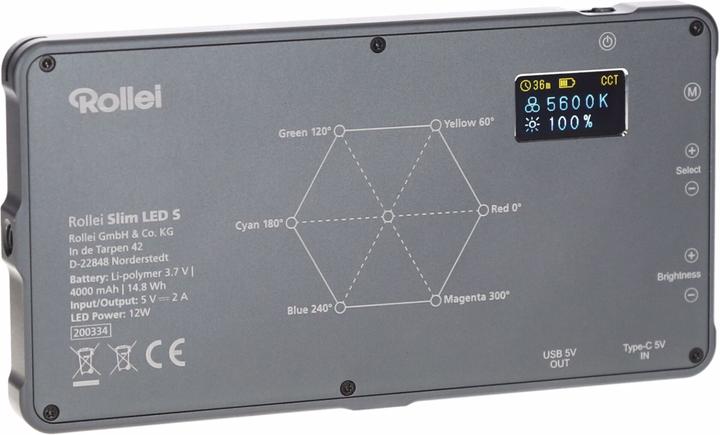 Produktbild Rollei Slim LED S (Weitere Dauerlichter, Flächenleuchte)