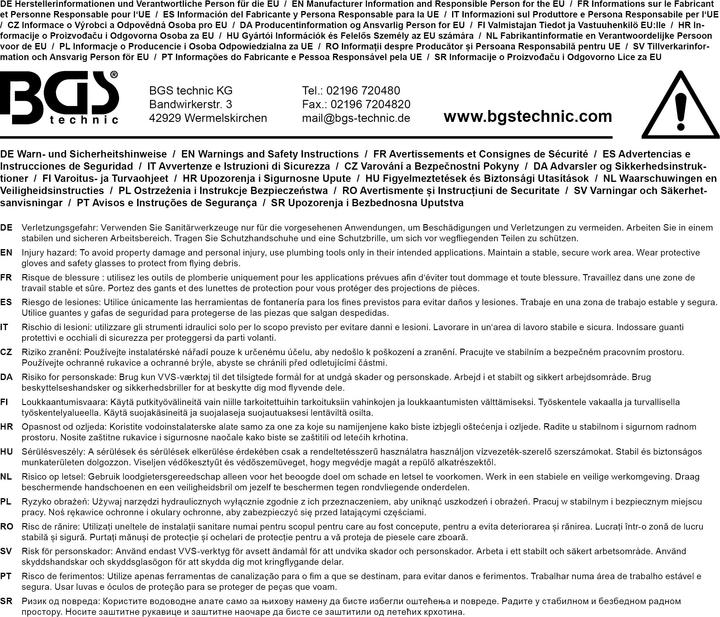 Image du produit BGS Jeu de fraises pour sièges de soupapes 3/8" - 1/2"