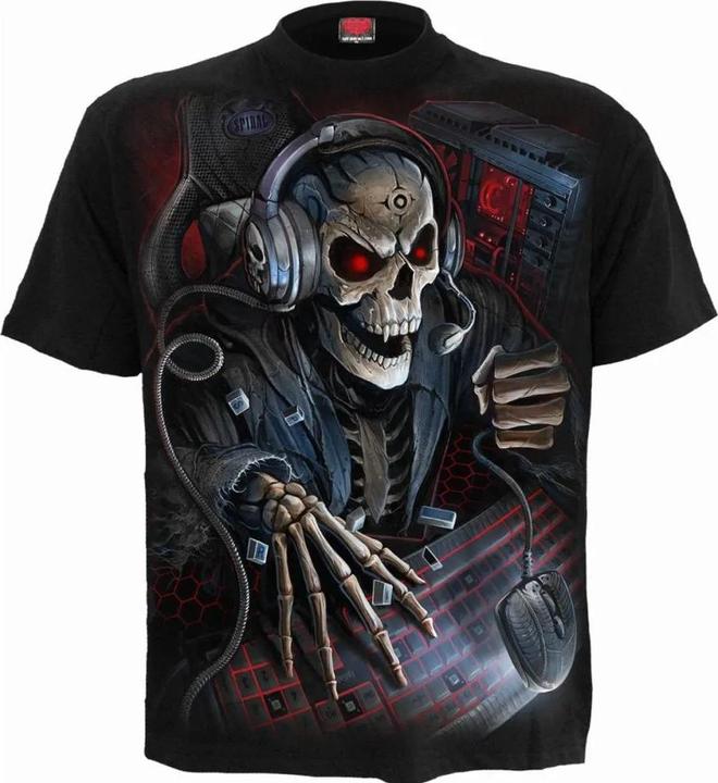 Actual product image Spiral Childrens/Kids PC Gamer T-Shirt (116)