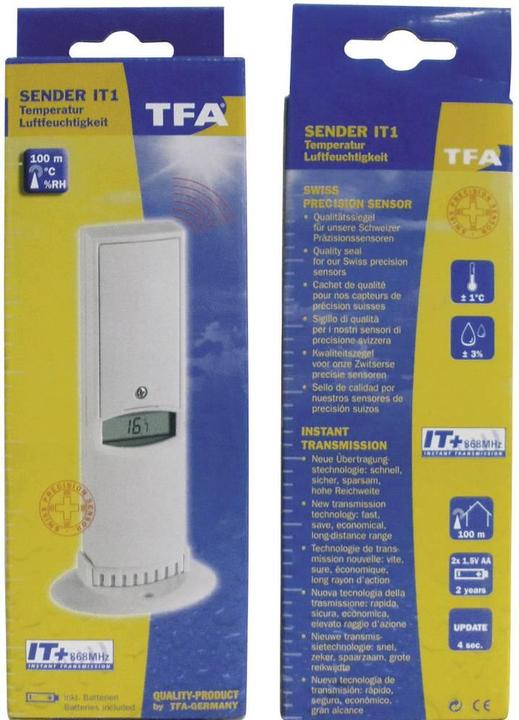 Produktbild TFA T/H Display Sender
