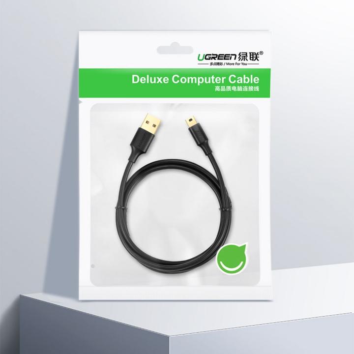 Actual product image Ugreen USB A — mini USB (0.50 m, USB 2.0)