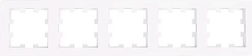 Produktbild Panasonic WDTF00052WHEU1 Karre Plus 55 Abdeckrahmen 5fach weiss