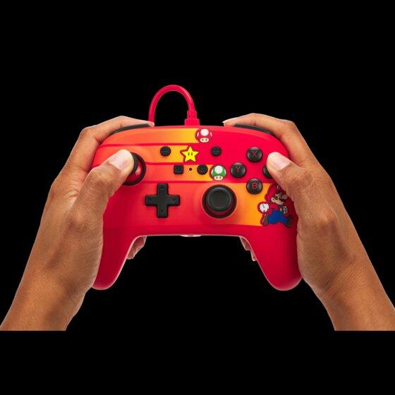Immagine prodotto PowerA Controller con cavo migliorato per Nintendo Switch - Speedster Mario (Switch)