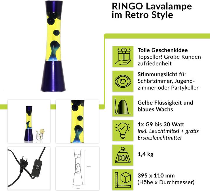 Immagine prodotto Licht-Erlebnisse Ringo (210 lm, G9)