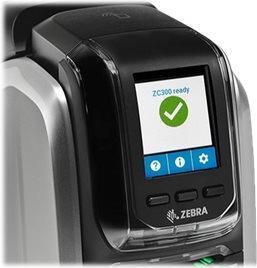 Actual product image Zebra ZC300 plastic card printer (300 dpi)