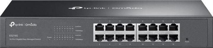 Actual product image TP-Link ES216G Omada 16-Port Gigabit Easy Managed Switch (16 Ports)