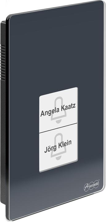 Auerswald TFS-Dialog 400 anthrazit Sprechanlagen-System für a/b-Schnittstellen mit eleganter Glassfront