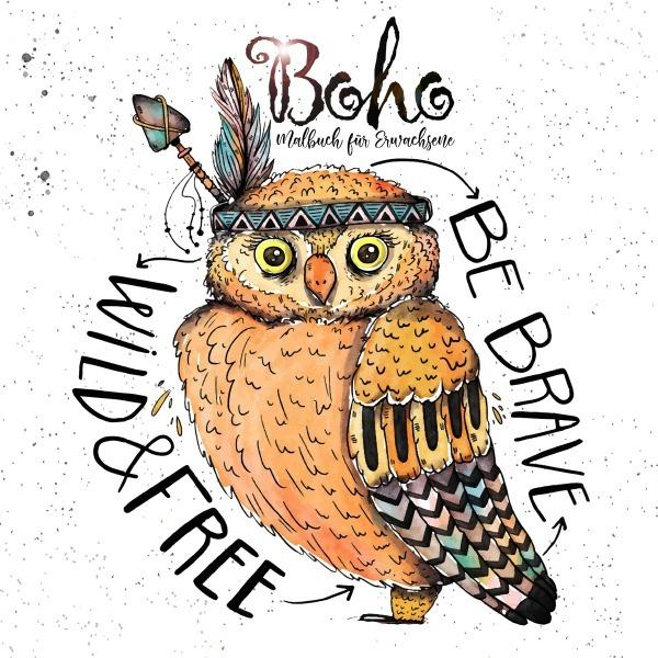 Actual product image Boho Malbuch für Erwachsene
