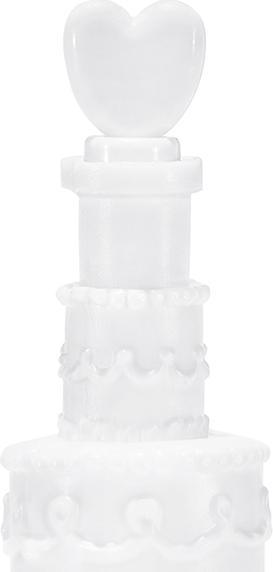 Image du produit Partydeco Accessoire de fête bulles de savon tartelette, blanc