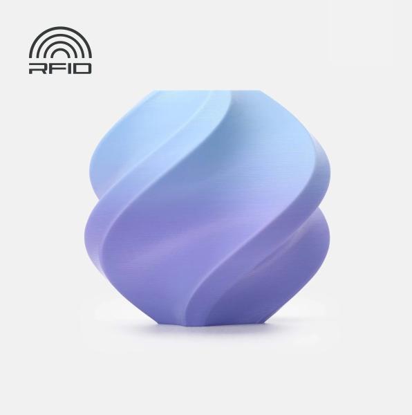 Image du produit Bambu Lab Filament PLA Gradient Blueberry Bubblegum 1kg (PLA, 1.75 mm, 1000 g, Bleu)