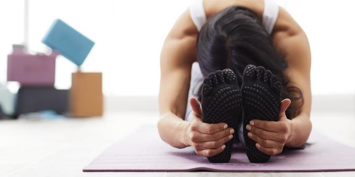 Actual product image Gaiam GRIPPY YOGA SOCKS, design design (S/M)