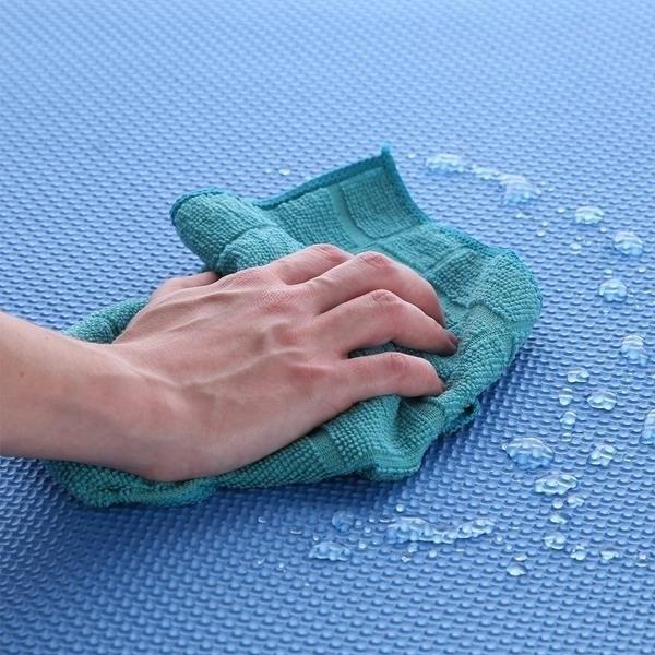 Image du produit One Sudedamas kilimėlis treniruotėms Fitness MP10 žalias-mėlynas-raudonas, 60x60x1.0cm (9 dalių) (10 mm)