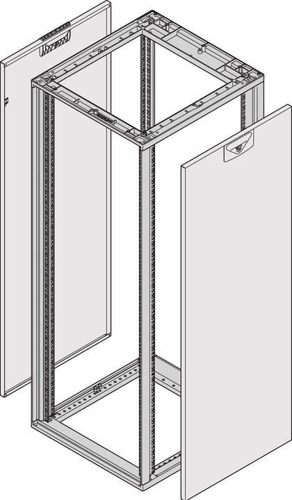 Immagine prodotto Schroff Pannello laterale per Slim-Line - SEIT.WD.47HE 500T SL 7035 2X