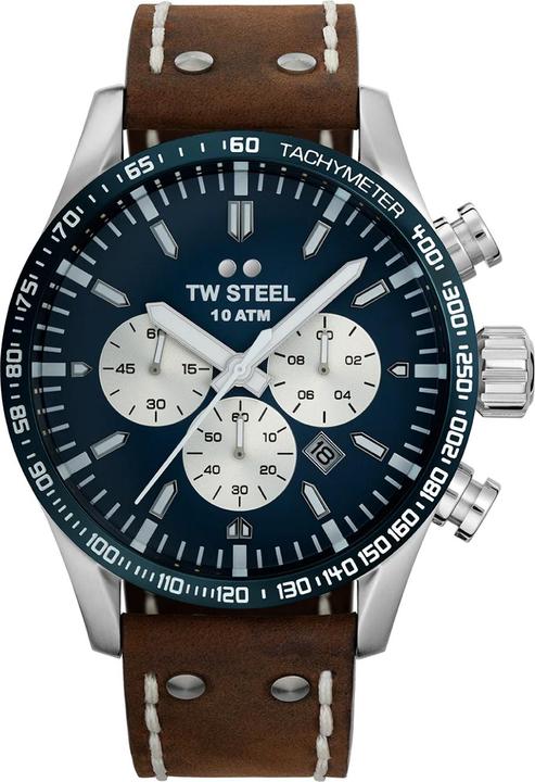 Image du produit TW-Steel VS121 Volante Chronographe 48mm 10ATM (Chronographe, 48 mm)