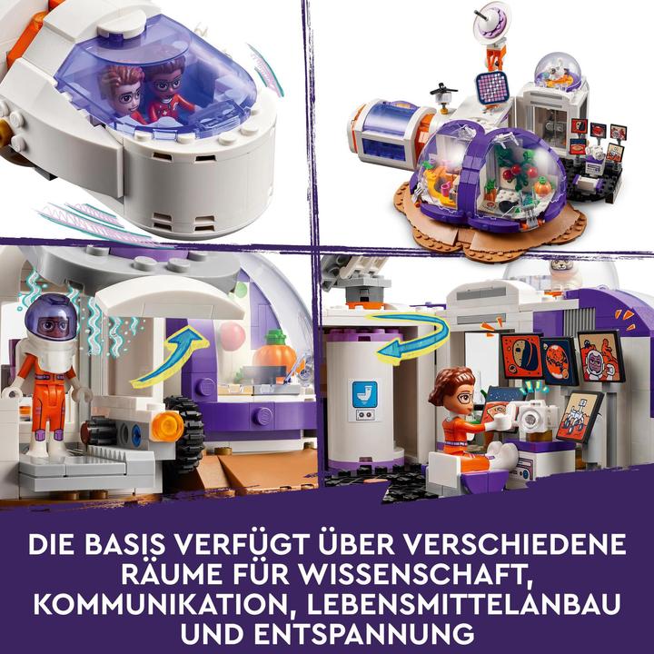 Produktbild LEGO Mars-Raumbasis mit Rakete (42605, LEGO Friends)