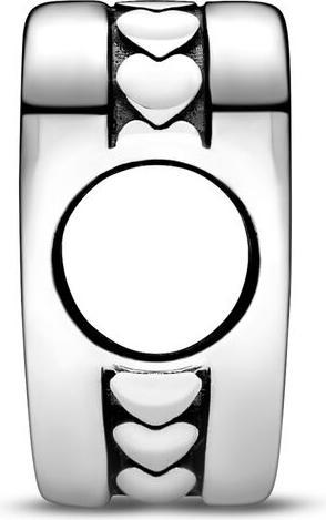 Image du produit Pandora Charm coeur (Argent 925, Émail)