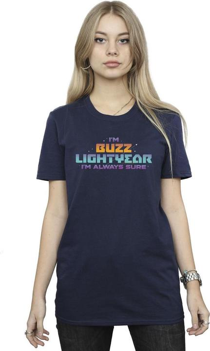 Immagine prodotto Disney Lightyear Always Sure Text Maglietta Ampia Donna (M)