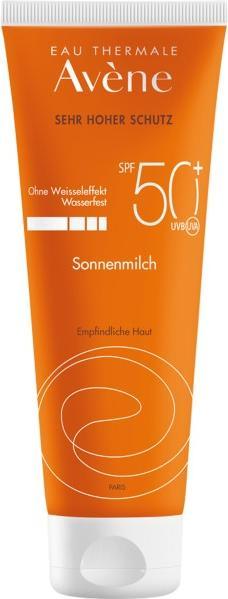 Avène Lait solaire SPF 50+, 250 ml de crème (Lait solaire, SPF 50+, 250 ml)