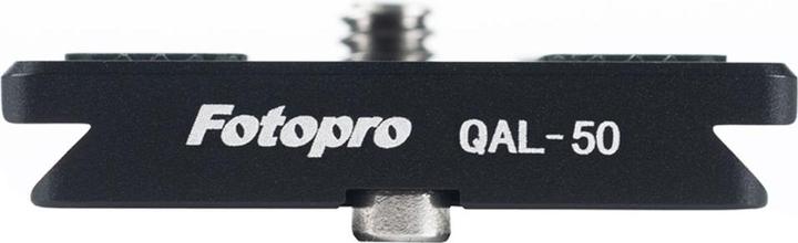 Produktbild Fotopro Kopf-Schnellmontageplatte QAL-50 (Stativ Schnellwechselplatte)