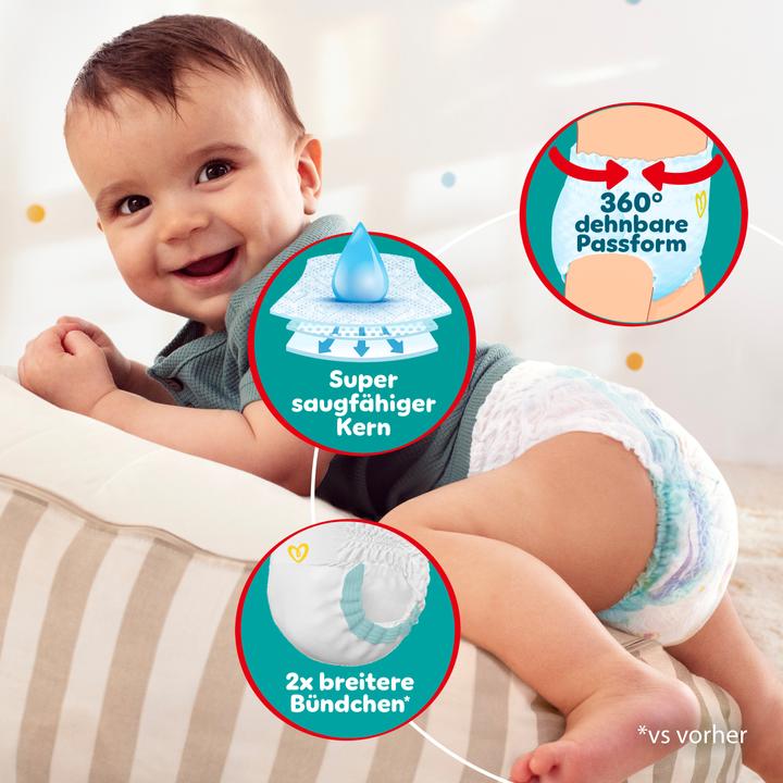 Image du produit Pampers Baby-Dry Pants (Taille 8, Pack mensuel, 117 pièce(s))