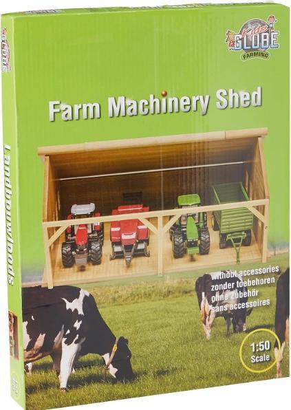 Actual product image Kids Globe Farming Agricultural shed for tractors
