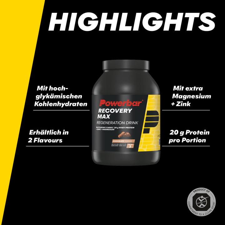 Immagine prodotto Powerbar Recupero massimo (Campione di cioccolato, 1 pz., 1290 g)