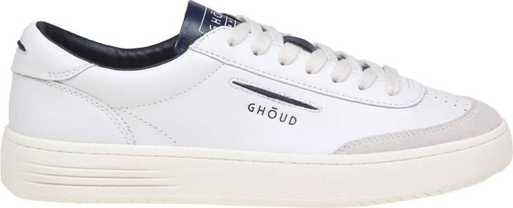 Actual product image Ghoud lido low sneakers in white/blue leather and suede (42)
