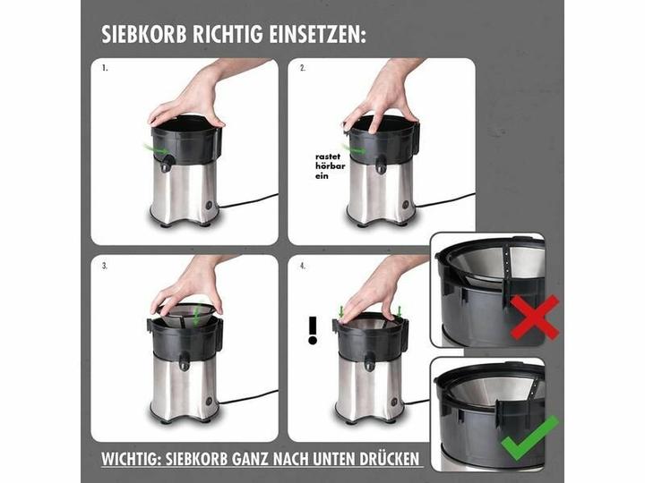 Productafbeelding Gastroback Vital Juicer Pro sapcentrifuge (CH stekker)