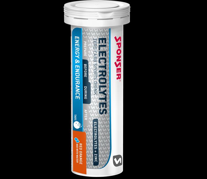 Actual product image Sponser Electrolytes (Red orange, 1 pcs., 45 g)
