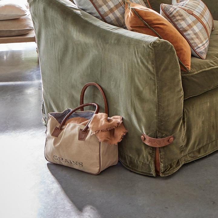 Actual product image Loberon Bag Grains khaki