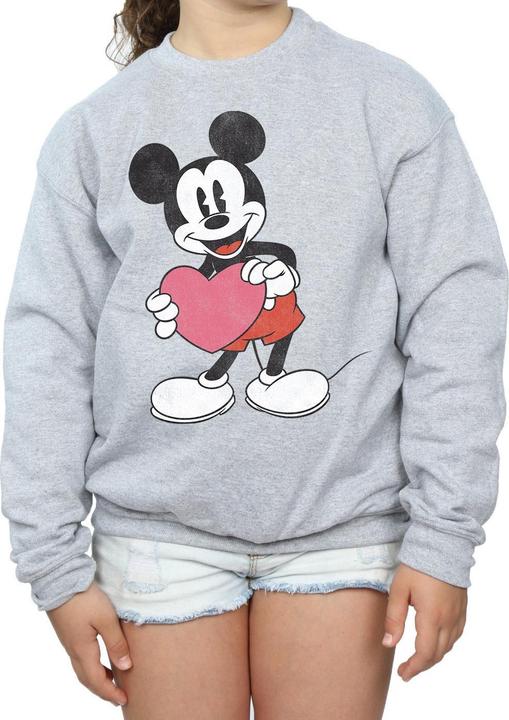 Image du produit Disney - Sweat MICKEY MOUSE VALENTINE HEART - Fille (152, 158)