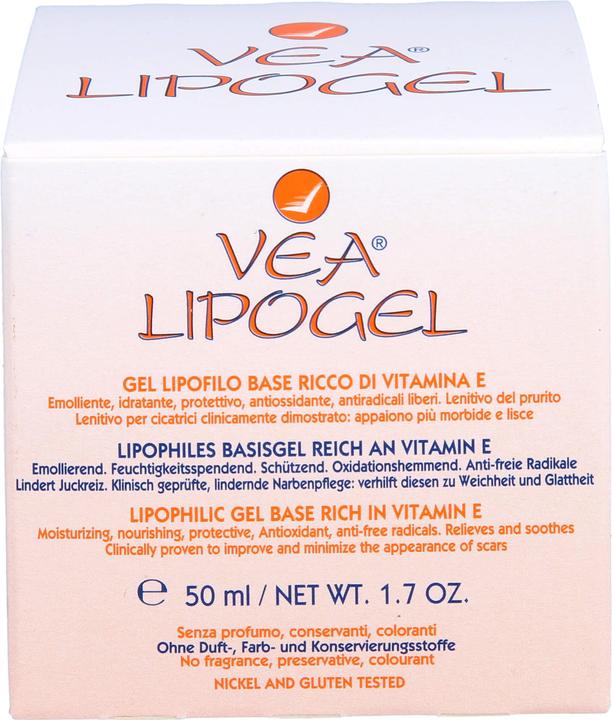 Actual product image VEA Lipogel lipophilic gel Ds 50 ml (Body gel, 50 ml)