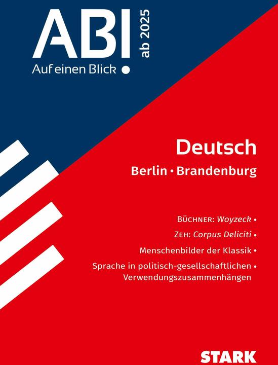 Image du produit Abi auf einen Blick! Deutsch BE/BB ab 2 (Allemand, 2024)