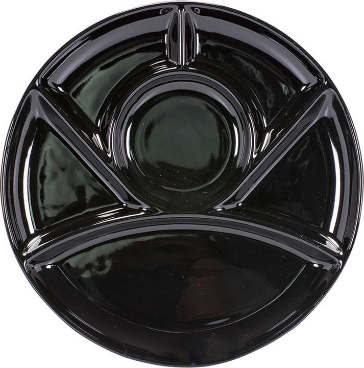 Kadastar Fondue-Teller Classic Schwarz
