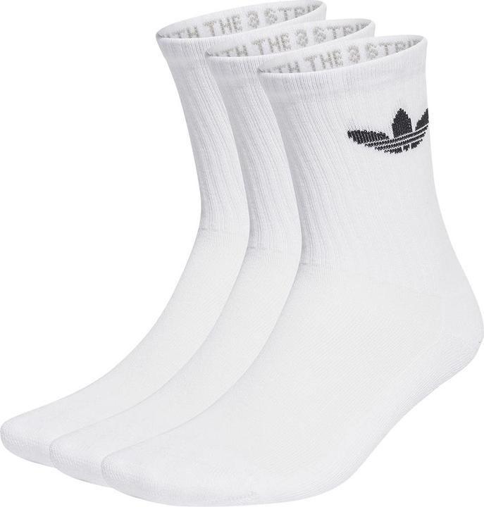 Produktbild adidas Trefoil Cushion Crew Socken, 3 Paar (XS)