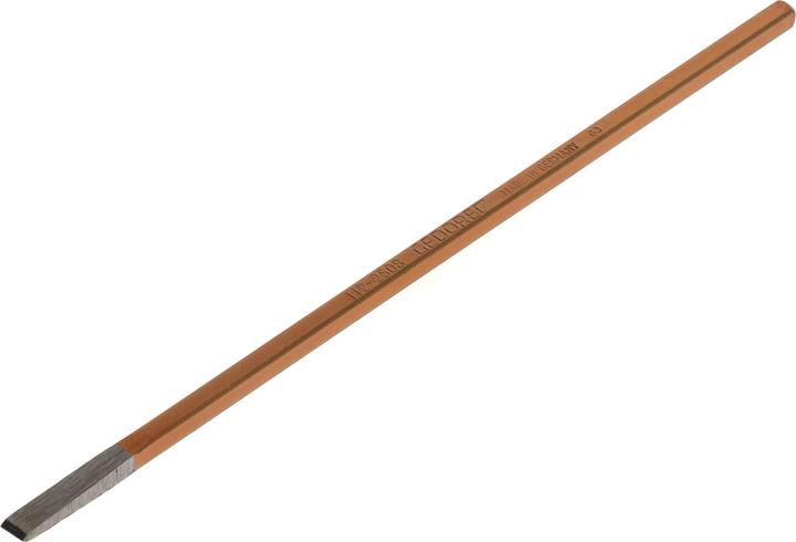 Produktbild Gedore Meissel für Elektriker, Schlitz, Schneide 6 mm breit, 250 mm lang, gehärteter Stahl, 112-2508