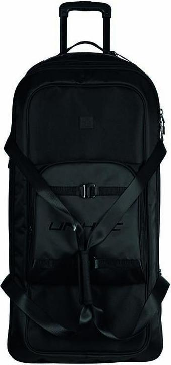 Actual product image Unihoc Goalie bag Dark Line with wheels 120l (100)