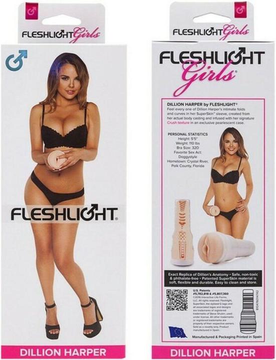 Actual product image Fleshlight Dillon Harper