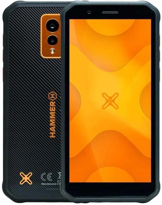 Produktbild Myphone Hammer Iron V LTE 6/64GB pomarańczowy (64 GB, Orange / Schwarz, 6.50", 99 Mpx, 4G)
