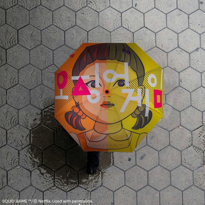 Actual product image Cinereplicas Squid Game umbrella Young-hee