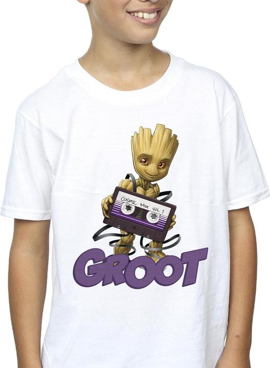 Immagine prodotto Guardians of the Galaxy Groot Casette Maglietta Ragazzi (140, 146)